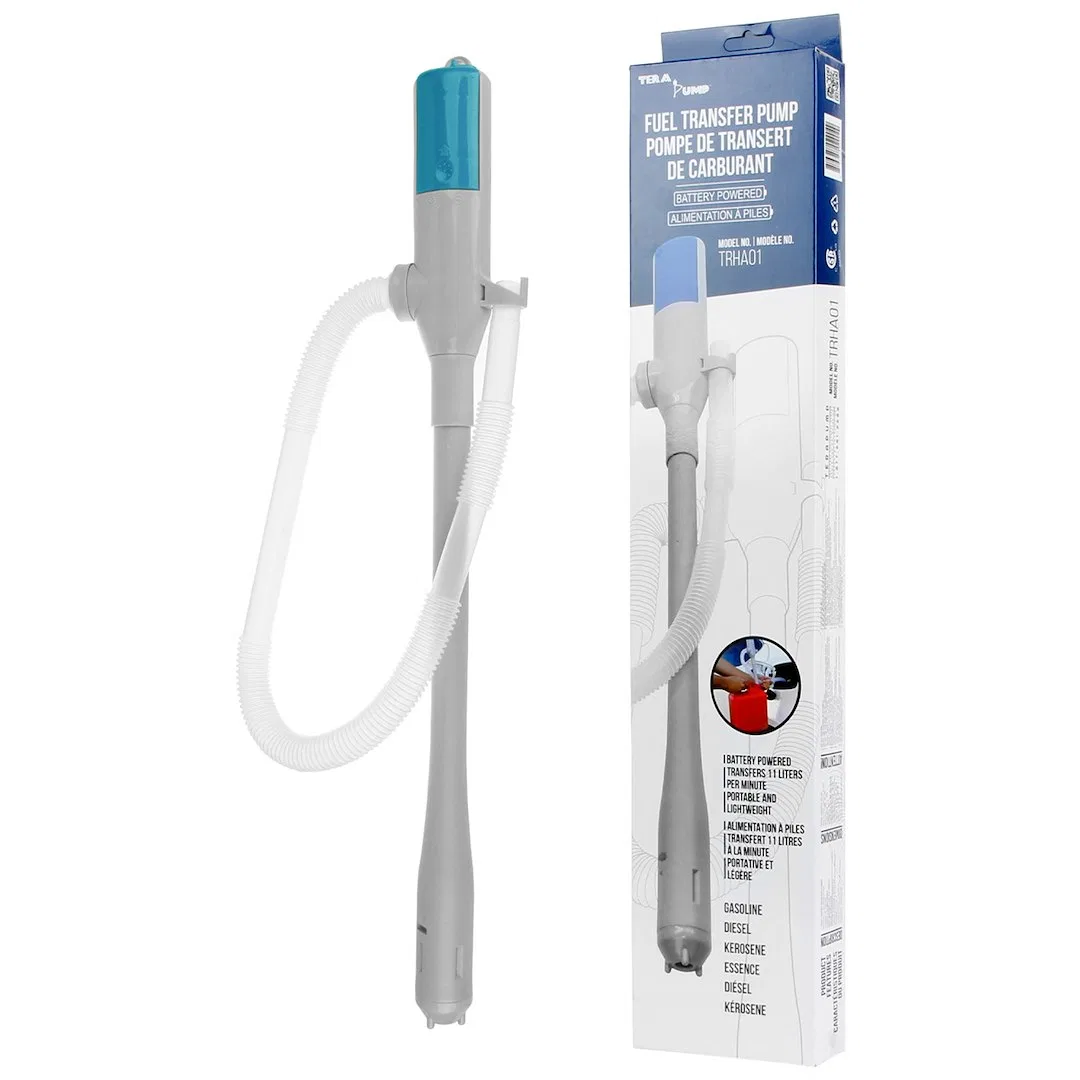 20039 – TERA PUMP Dispensing Pump, Works With Gas Can Use For Gasoline/ Kerosene/ Diesel/ Light Oils And Non-potable ...